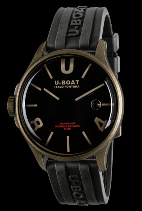 U-BOAT DARKMOON 44MM BK BROWN VINTAGE 9548 Replica Watch